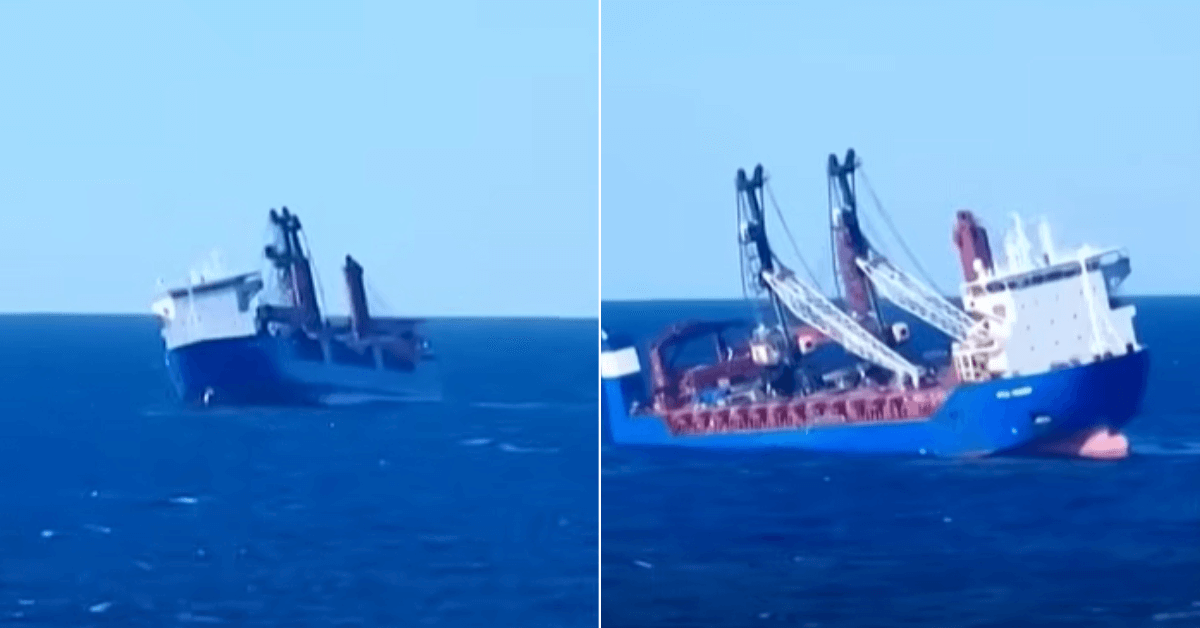 Russian Cargo Ship