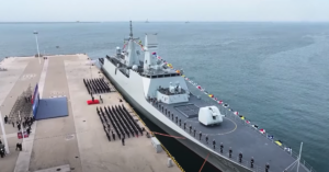 Chinese Navy Commissions Its First Type 054B Frigate With Advanced Capabilities