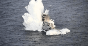 French Navy Sinks Decommissioned Ship With Powerful Heavyweight Torpedo In Live-Fire Exercise