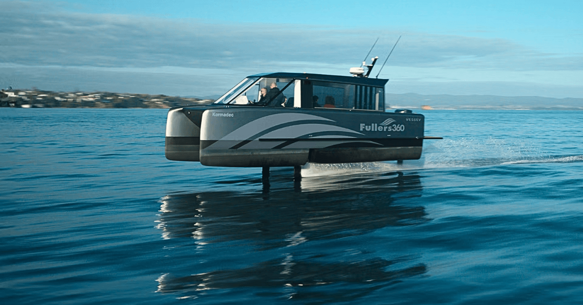 Vessev VS-9 hydrofoiling ferry