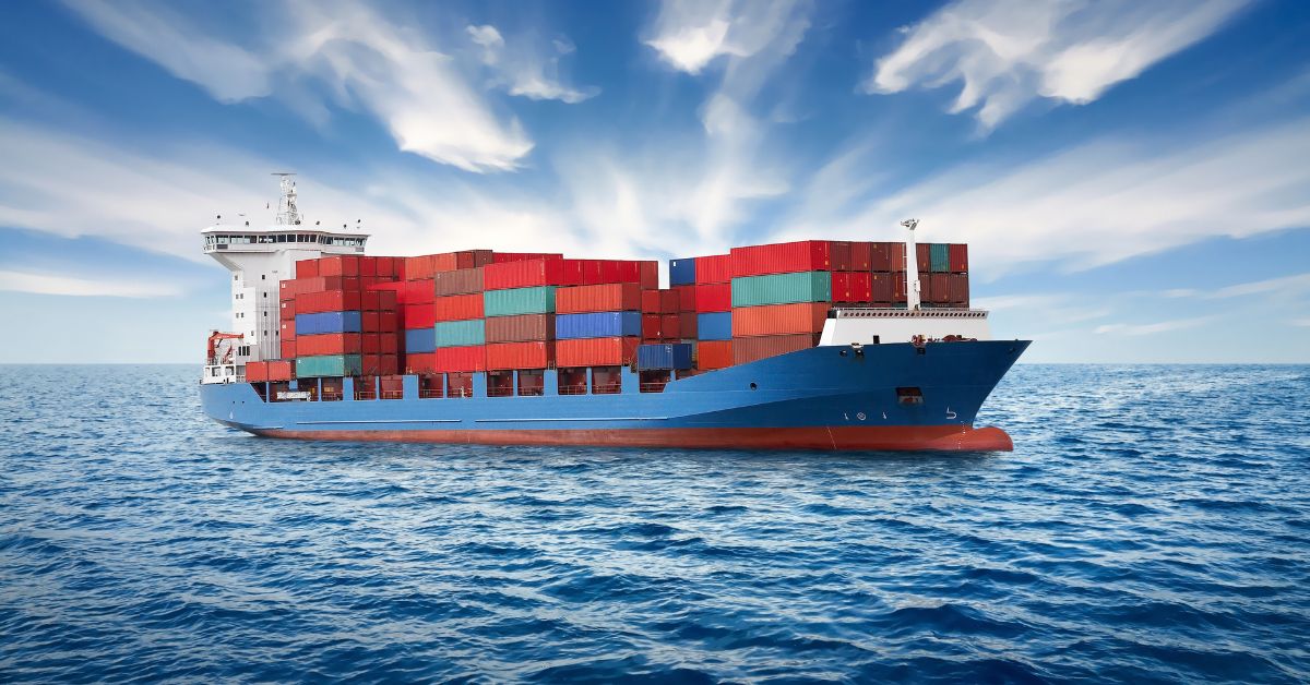 Ammonia-powered ship