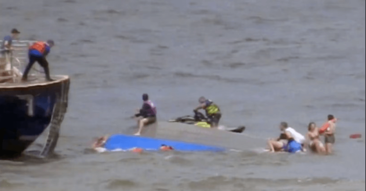 Capsized Vessel