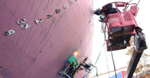 MOL & Partners Successfully Test Laser-Based Rust Removal On Ship Hull