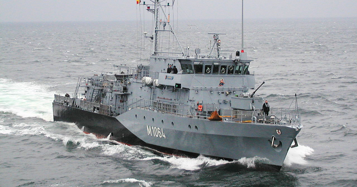 German Warship
