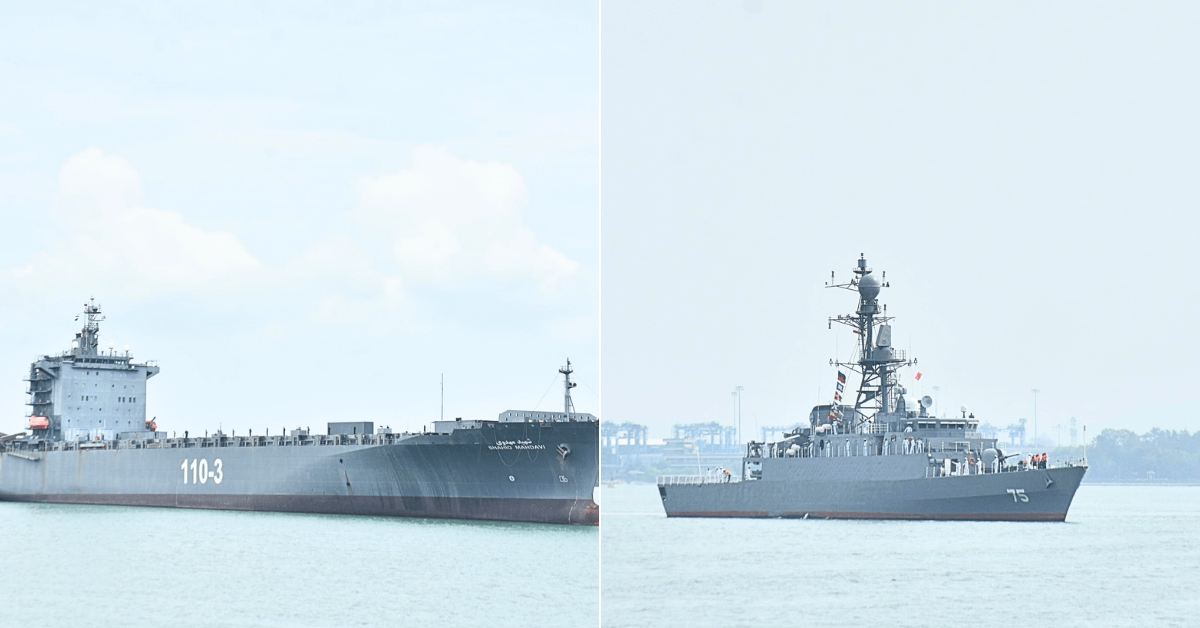 Iranian navy vessels
