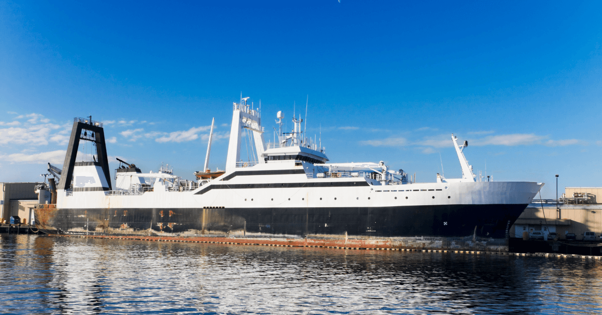 Large Factory Trawler