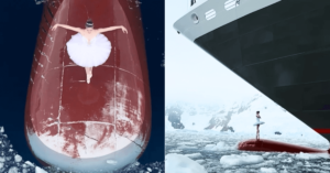 Video: French Ballerina’s Stunning Dance On Ship’s Bow Leaves Internet In Awe