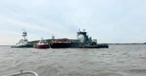 Tugboat Catches Fire, Loses Steering On Delaware River, Crew Rescued Safely