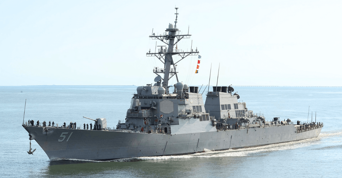 US Navy Destroyer