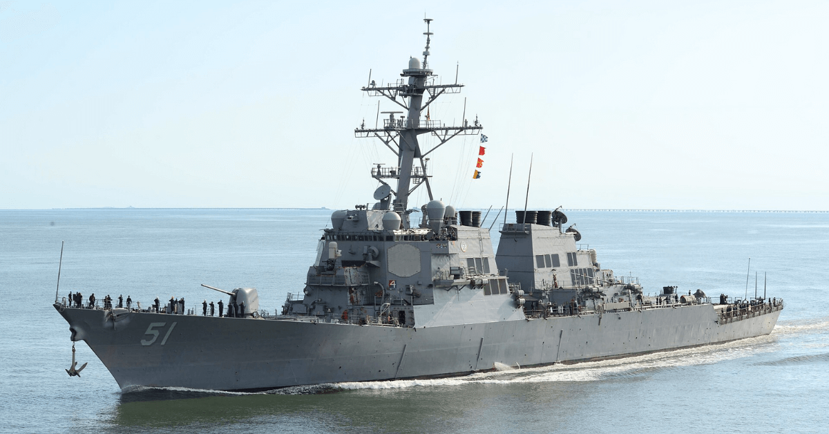 US Navy Destroyer