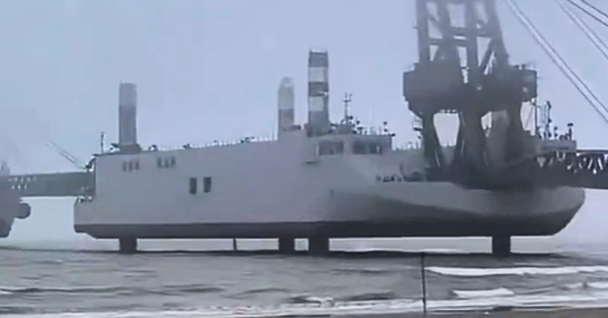 Chinese Invasion Barges