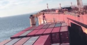 Sanctioned Tanker Struck By Containership Off Turkey, Leaks Polluted Water