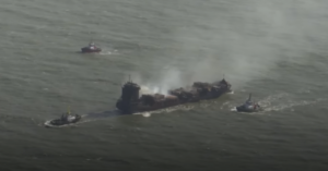 Captain Of Ship That Hit Tanker Causing Multiple Explosions Appears In UK Court
