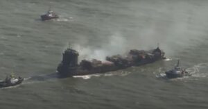 north sea collision