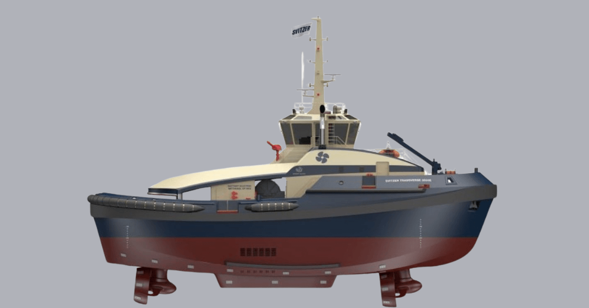 World’s first battery-methanol tug