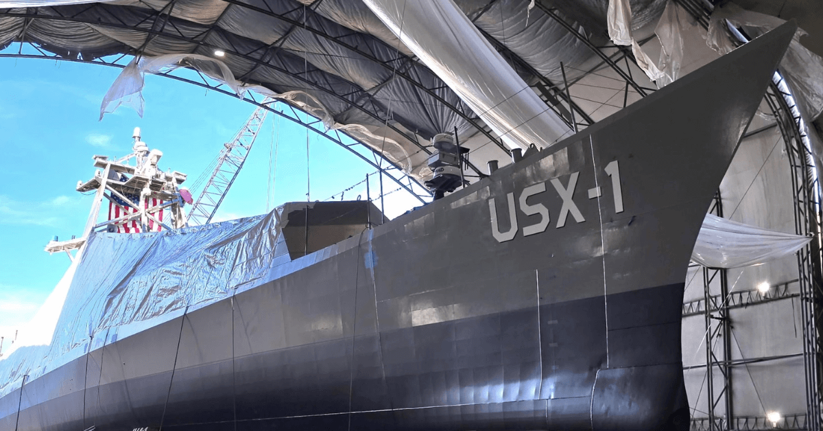 fully autonomous warship
