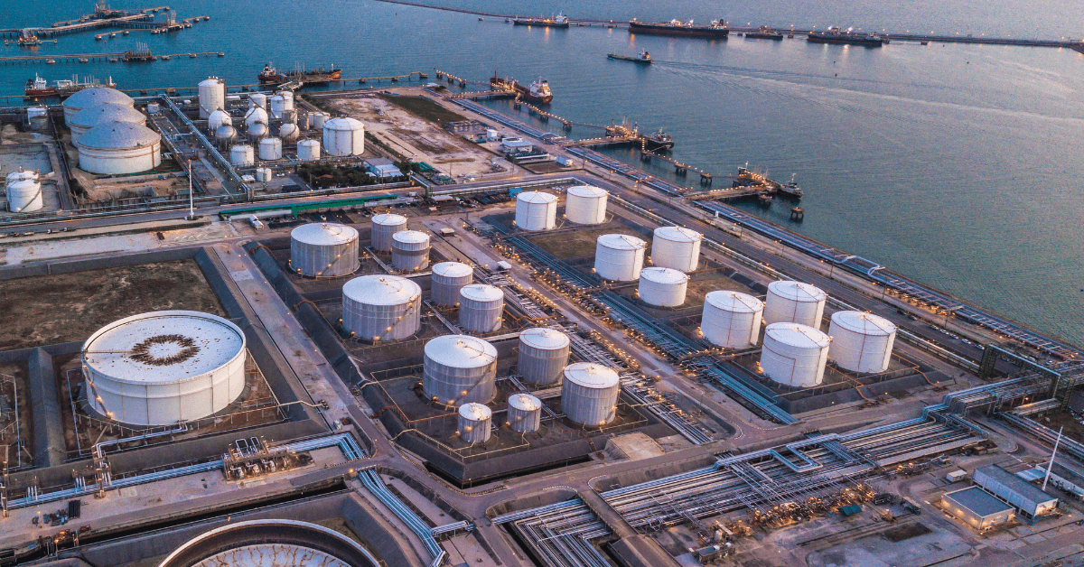oil storage terminal