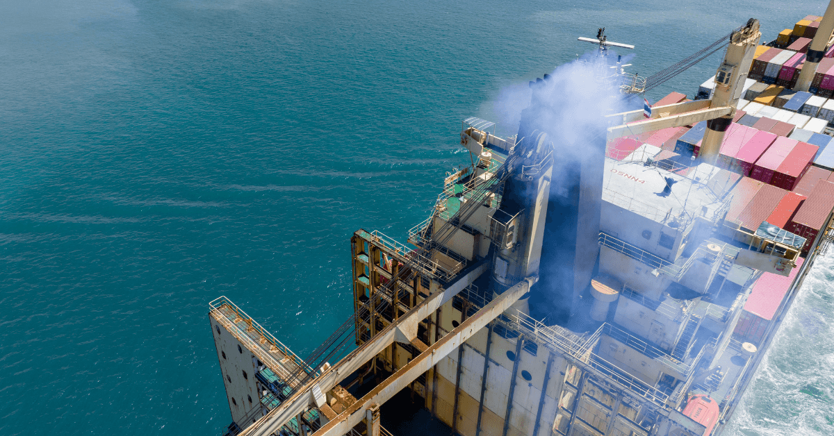 Emission from Ship