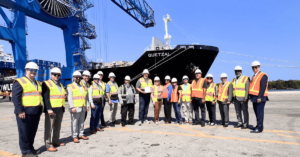 Port Everglades Welcomes First Cargo Ship Powered By LNG To Call Port