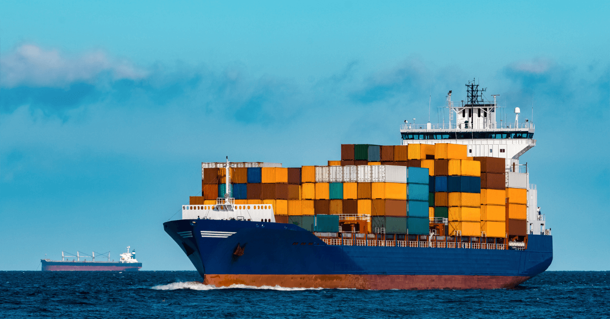 container ship