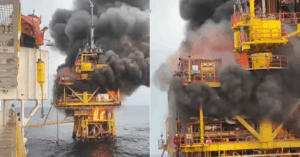 Fire Breaks Out On Vietnam’s First Offshore Oil Platform Decommissioning Project, 1 Dead & 7 Injured