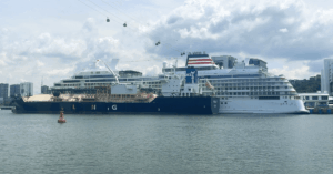 Japan’s Largest Cruise Ship, ASUKA III, Completes Its First LNG Bunkering