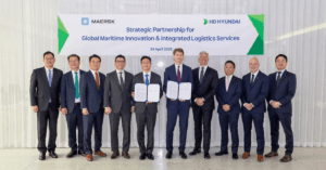 Maersk, HD Hyundai Sign MOU To Advance Green Tech & Logistics Services