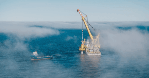 Jan De Nul Installs First Foundation For Denmark’s Largest Offshore Wind Farm