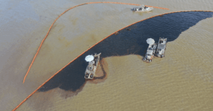 More Than 170 Personnel Work Non-Stop To Contain Major Oil Spill In Coastal Louisiana