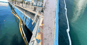US Coast Guard Seals Leaking Pipe Behind Repeated San Juan Oil Spills