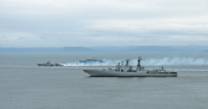 Russia Deploys Warships To Escort Shadow Fleet Tankers In Gulf Of Finland