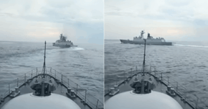 Chinese Warships Risk Collision With Philippine Navy Near Disputed Shoal