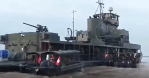Peruvian Navy Ship Hits Oil Barge In Amazon, 2 Dead & Commander Missing