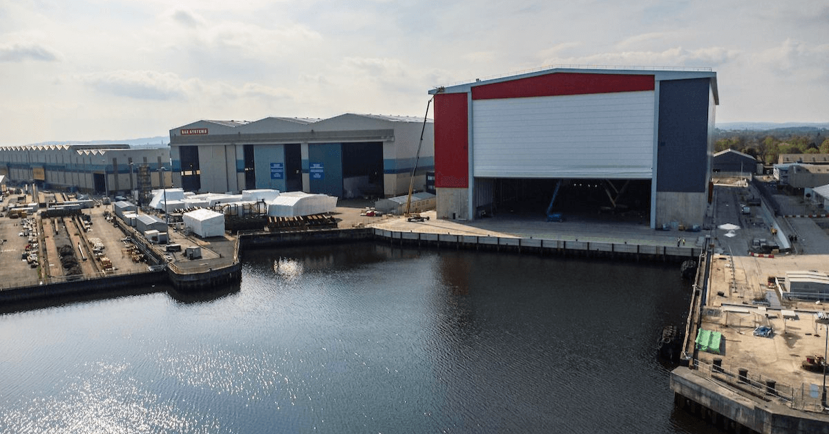 Govan ship build hall