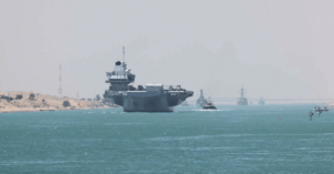 Royal Navy Flagship Sails Into Indian Ocean For Next Stage Of Global Mission