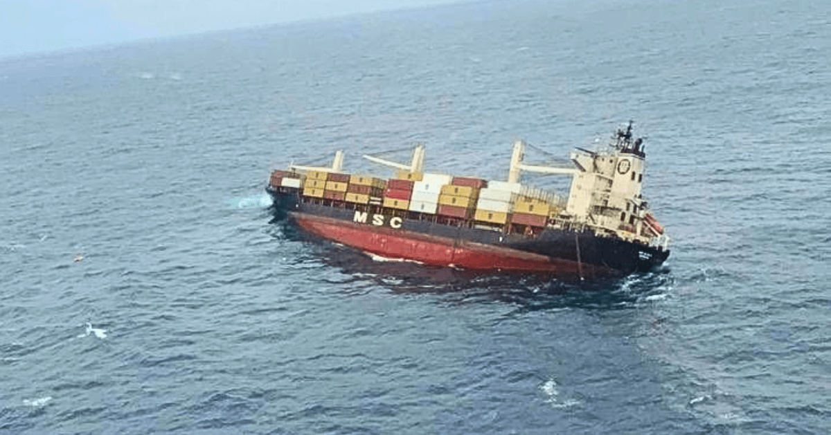 MSC Container ship