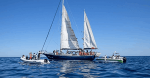 One Month After Drone Attack, Aid Ship Defies Blockade & Sets Sail For Gaza