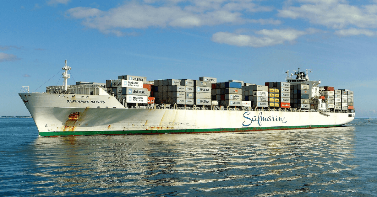 Safmarine container ship