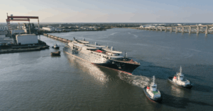  World’s Largest Sailing Yacht Floats Out In France