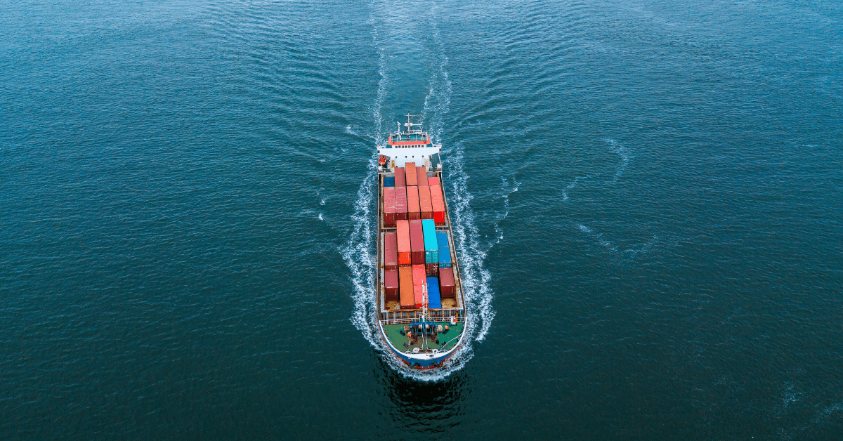 container ship
