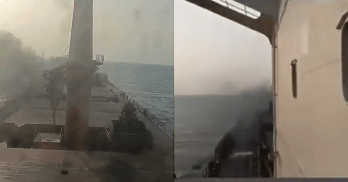 Attack on bulk carrier