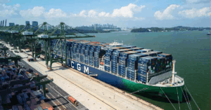 CMA CGM Reflags Largest-Ever Containership Under U.S. Flag in Charleston