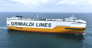Grimaldi Group Launches First Ammonia-Ready Car Carrier 'Grande Shanghai'
