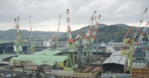 Crane Accident At Japan’s Imabari Shipbuilding Injures 7 Workers