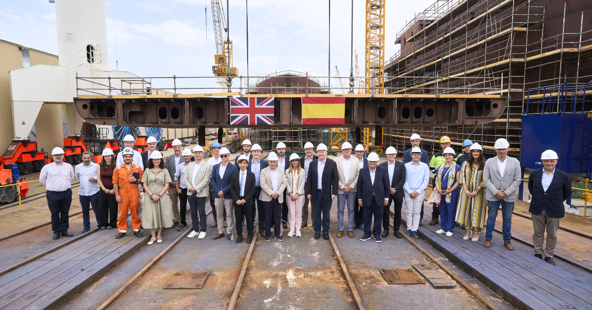 Keel laying