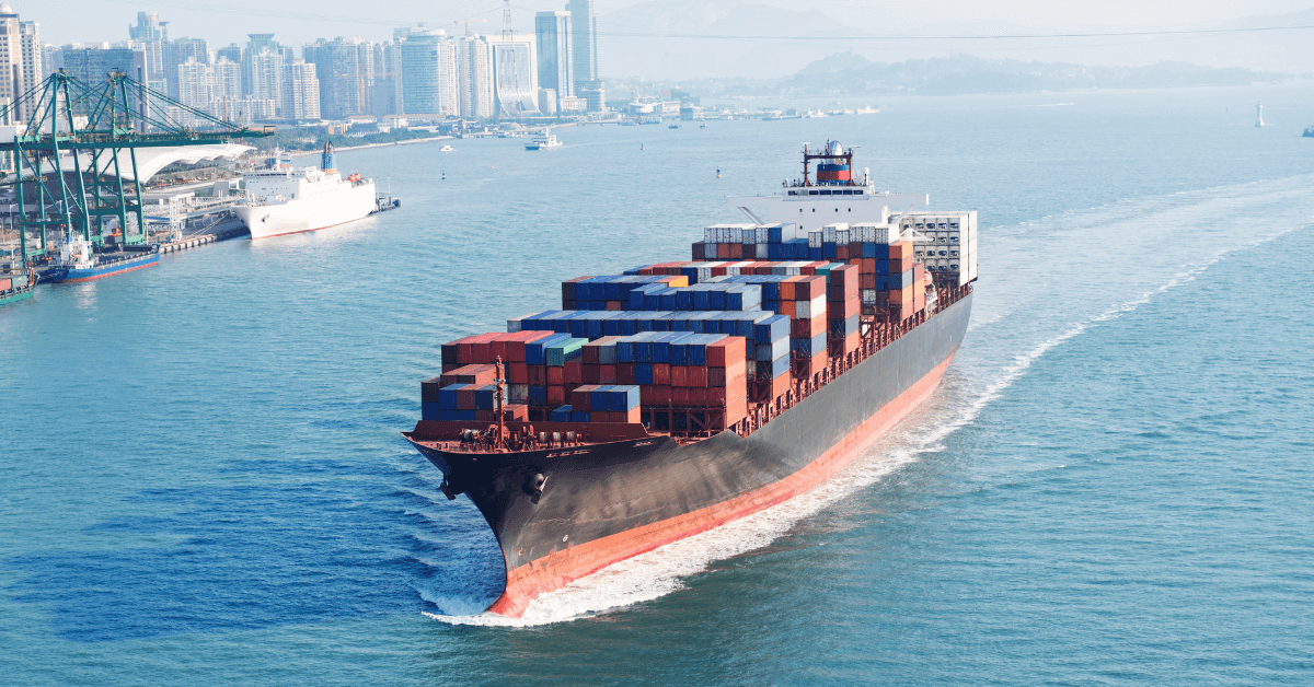container ship