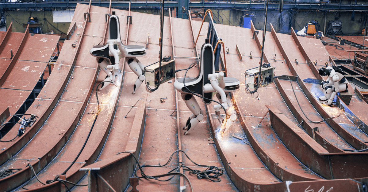 robots for shipbuilding