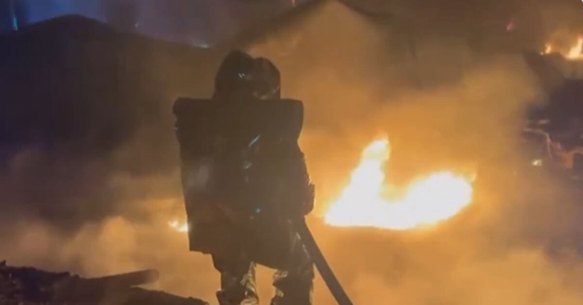 Attack on Oil Terminal