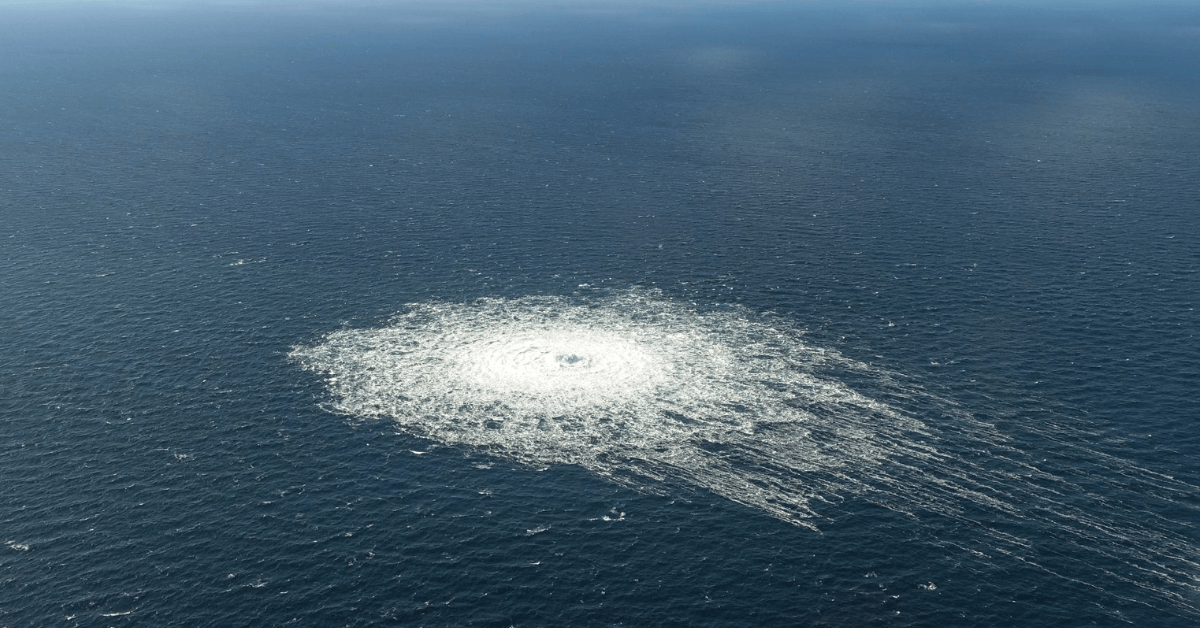 Baltic Sea Gas Leak