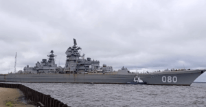 Watch: Russia’s Nuclear Battlecruiser Admiral Nakhimov Sails Again After 28 Years